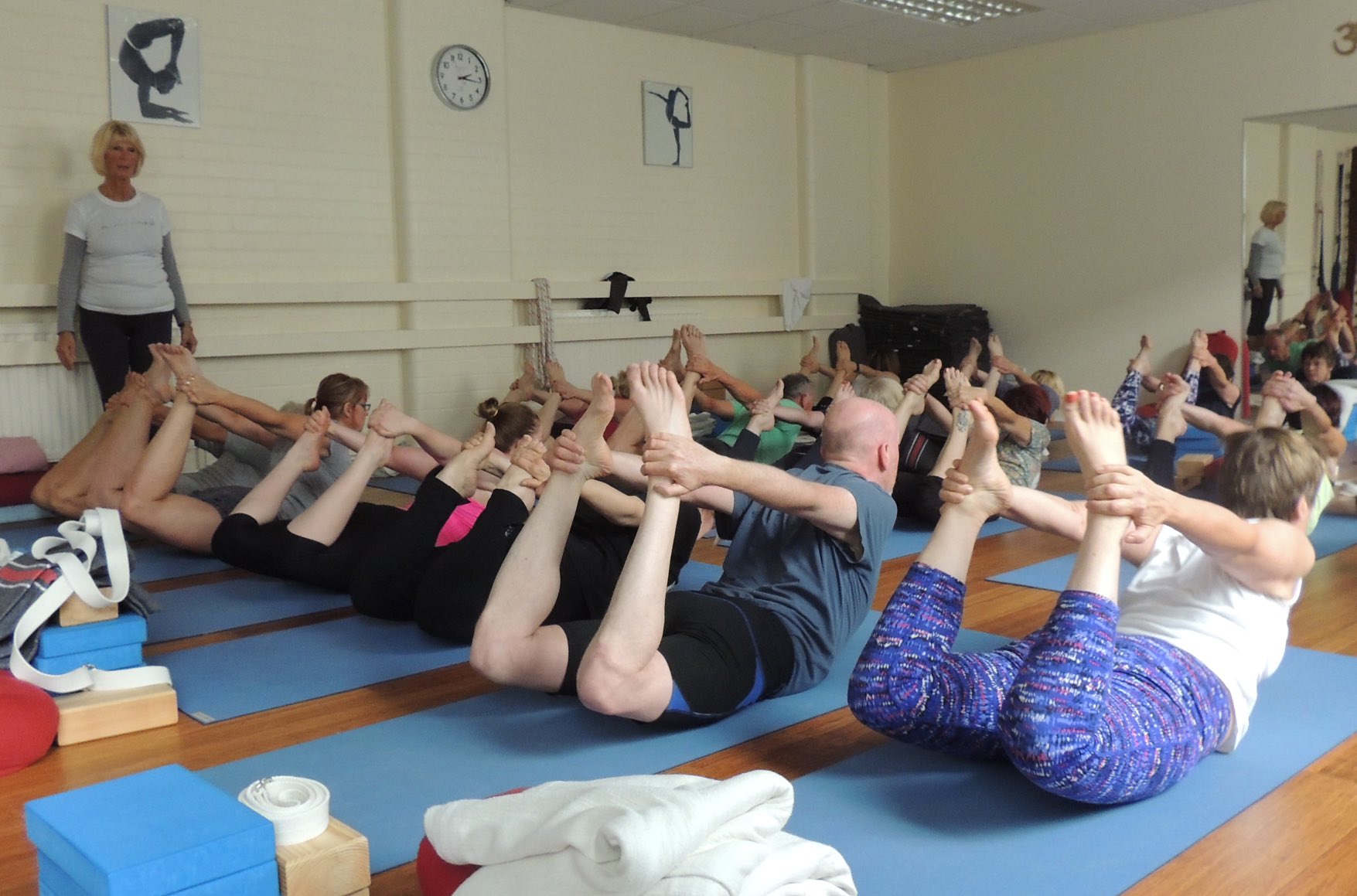 Participants Workshop Congleton Iyengar Yoga Centre